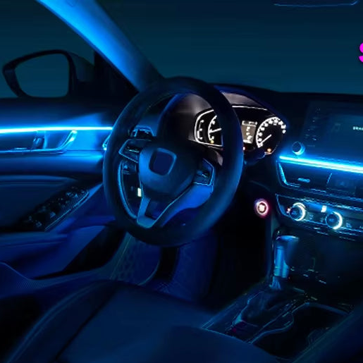 Car Interior Ambient Light Kit with App