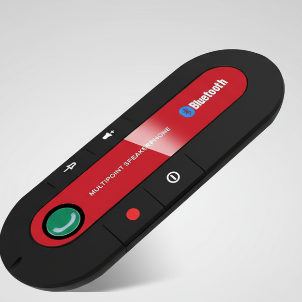 Wireless Handsfree Car Bluetooth Sun Visor Speaker