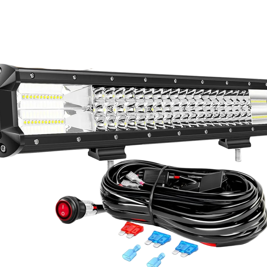 20Inch 288W Triple Row LED Light Bar Flood Spot Combo